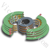 大電流滑環 適合于充電樁、焊接設備等大電流要求
